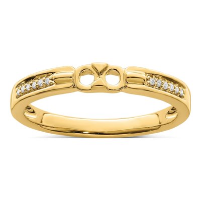 14K Yellow Gold Diamond Personalized Family Ring – view 7