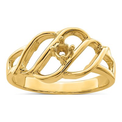 14K Yellow Gold Family Ring – view 8