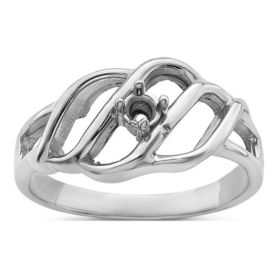Sterling Silver Birthstone Family Ring – view 8