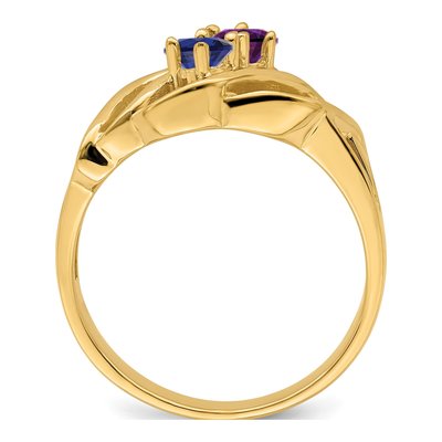 14K Yellow Gold Family Ring – view 3