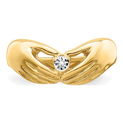 14K Yellow Gold Family Ring – view 5