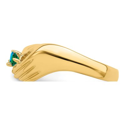 14K Yellow Gold 2-Stone Family Ring – view 4