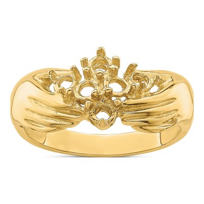 14K Yellow Gold 6-Stone Family Ring – view 8
