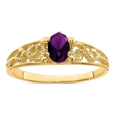 14K Yellow Gold Family Ring – view 2