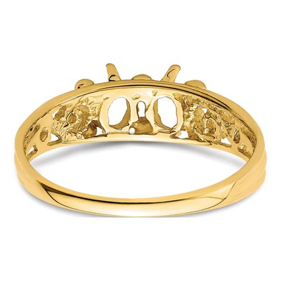 14K Yellow Gold 2-Stone Family Ring – view 6