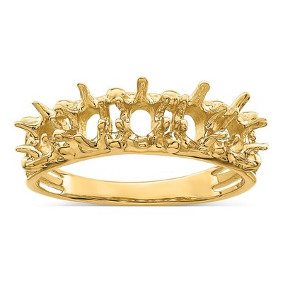 14K Yellow Gold 5-Stone Family Ring – view 7