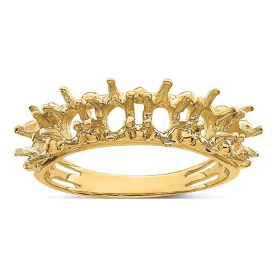 14K Yellow Gold 6-Stone Family Ring – view 8