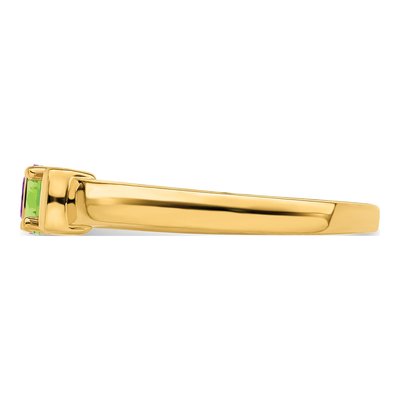 14K Yellow Gold Family Ring – view 4