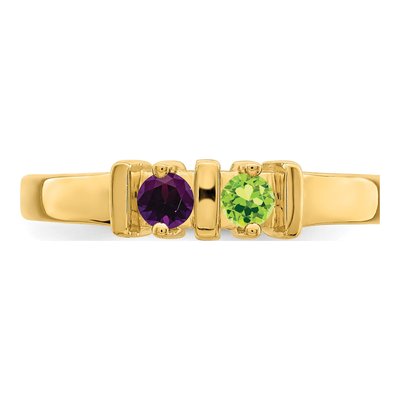 14K Yellow Gold Family Ring – view 5