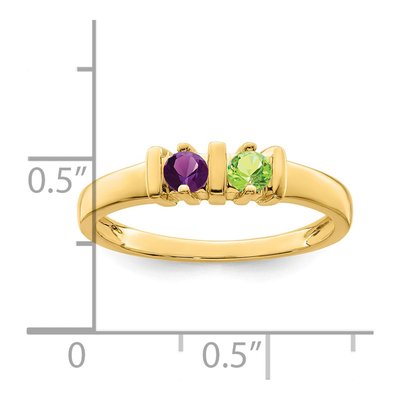 14K Yellow Gold Family Ring – view 6