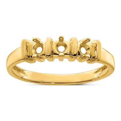 14K Yellow Gold Family Mother's Ring – view 8