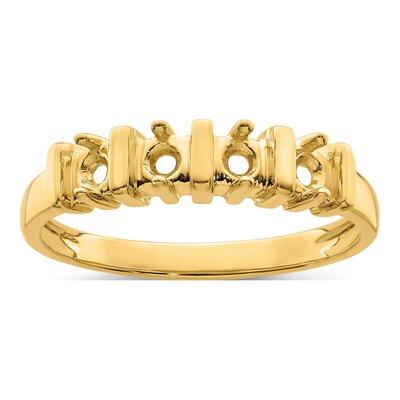 14K Yellow Gold Personalized Family Ring – view 7