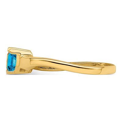 14K Yellow Gold Customizable Family Ring – view 4