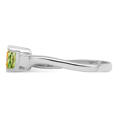 Sterling Silver 2-Stone Mother's Ring – view 4