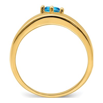 14K Yellow Gold Custom Family Ring – view 3