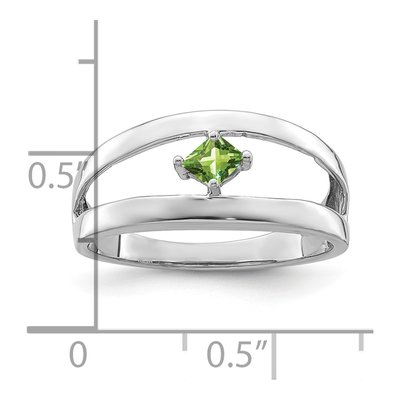 14K White Gold Family Ring Mounting – view 6
