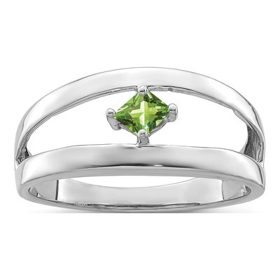 14K White Gold Family Ring Mounting