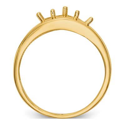 14K Yellow Gold Family Ring Mounting – view 8