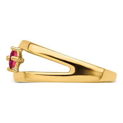 14K Yellow Gold Family Ring – view 4