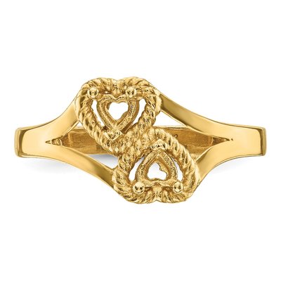 14K Yellow Gold Family Ring Mounting – view 5