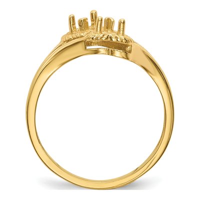 14K Yellow Gold Family Ring – view 2