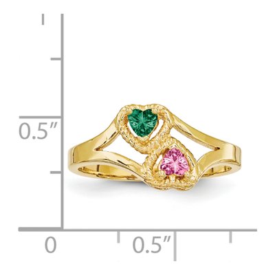 14K Yellow Gold Family Ring – view 3