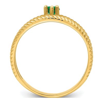 14K Yellow Gold Birthstone Family Ring – view 3