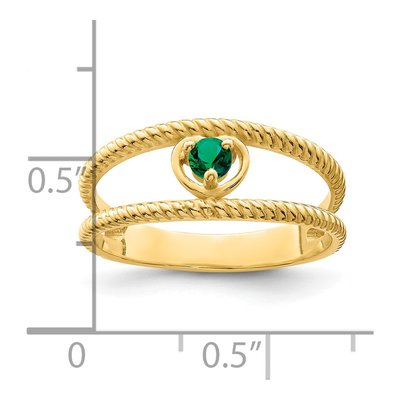 14K Yellow Gold Birthstone Family Ring – view 6