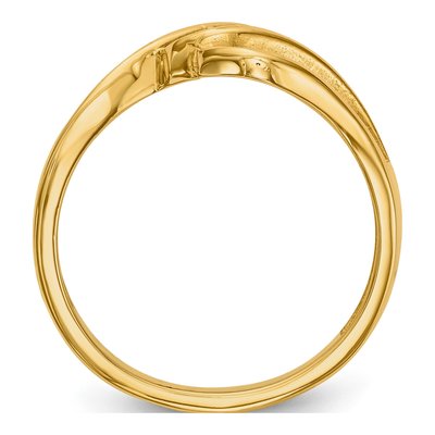 14K Yellow Gold Family Ring Mounting – view 2