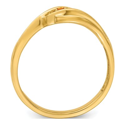 14K Yellow Gold Family Ring – view 3