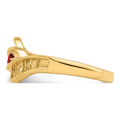 14K Yellow Gold Family Ring – view 4