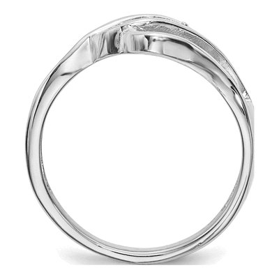 14K White Gold Family Ring Mounting – view 8