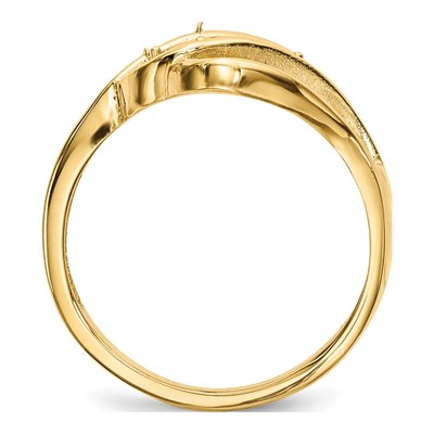 14K Yellow Gold Family Ring Mounting – view 8