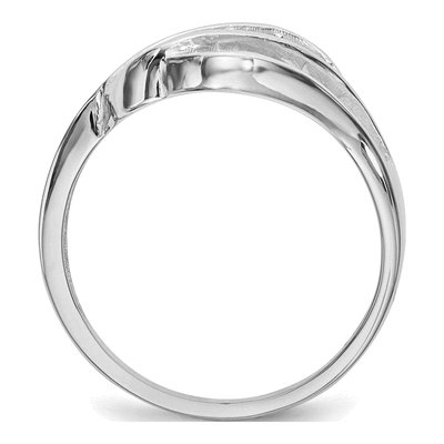 14K White Gold Family Ring Mounting – view 8