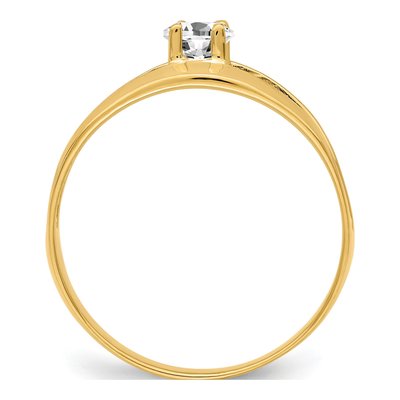 14K Yellow Gold Family Ring – view 3