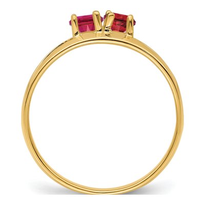 14K Yellow Gold Family Mother's Ring – view 3
