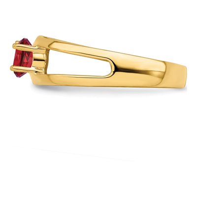 14K Yellow Gold Family Mother's Ring – view 4