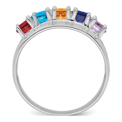 5-Stone Mother's Ring – view 3