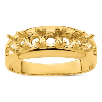14K Yellow Gold Personalized Family Ring – view 7