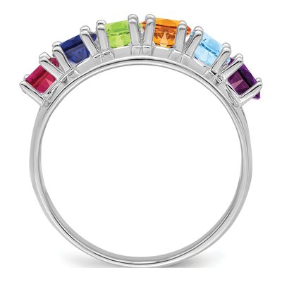 6-Stone Mother's Ring – view 3