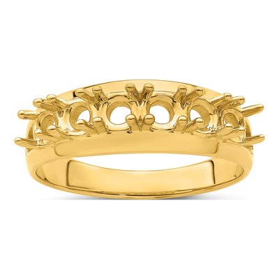 14K Yellow Gold Family Ring – view 7