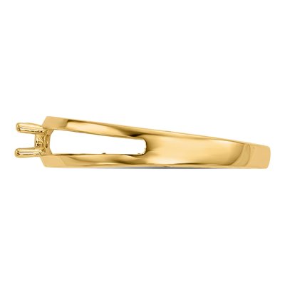 14K Yellow Gold Family Ring Mounting – view 8