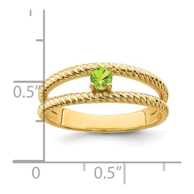 Gold-Plated Sterling Silver Gp Family Ring – view 7