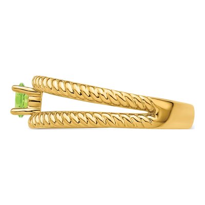 14K Yellow Gold Customizable Family Ring – view 4