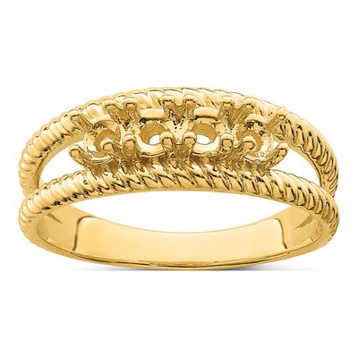 Gold-Plated Sterling Silver Personalized Mother's Ring – view 6