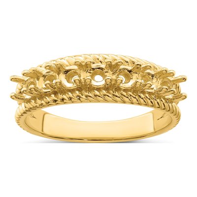 14K Yellow Gold Family Ring – view 7