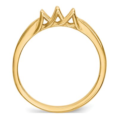 14K Yellow Gold Family Ring Mounting – view 2