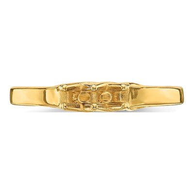 14K Yellow Gold Family Ring Mounting – view 4