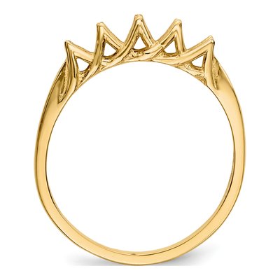 14K Yellow Gold Family Ring Mounting – view 7