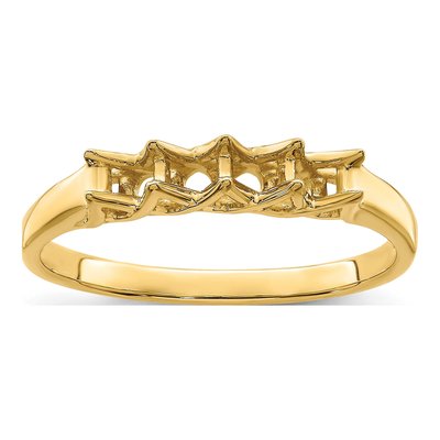 14K Yellow Gold 4-Stone Mother's Ring – view 7